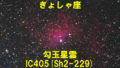 IC405（勾玉星雲）