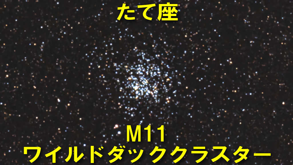 M11（メシエ11/ワイルドダッククラスター）