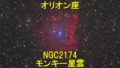 NGC2174（モンキー星雲）